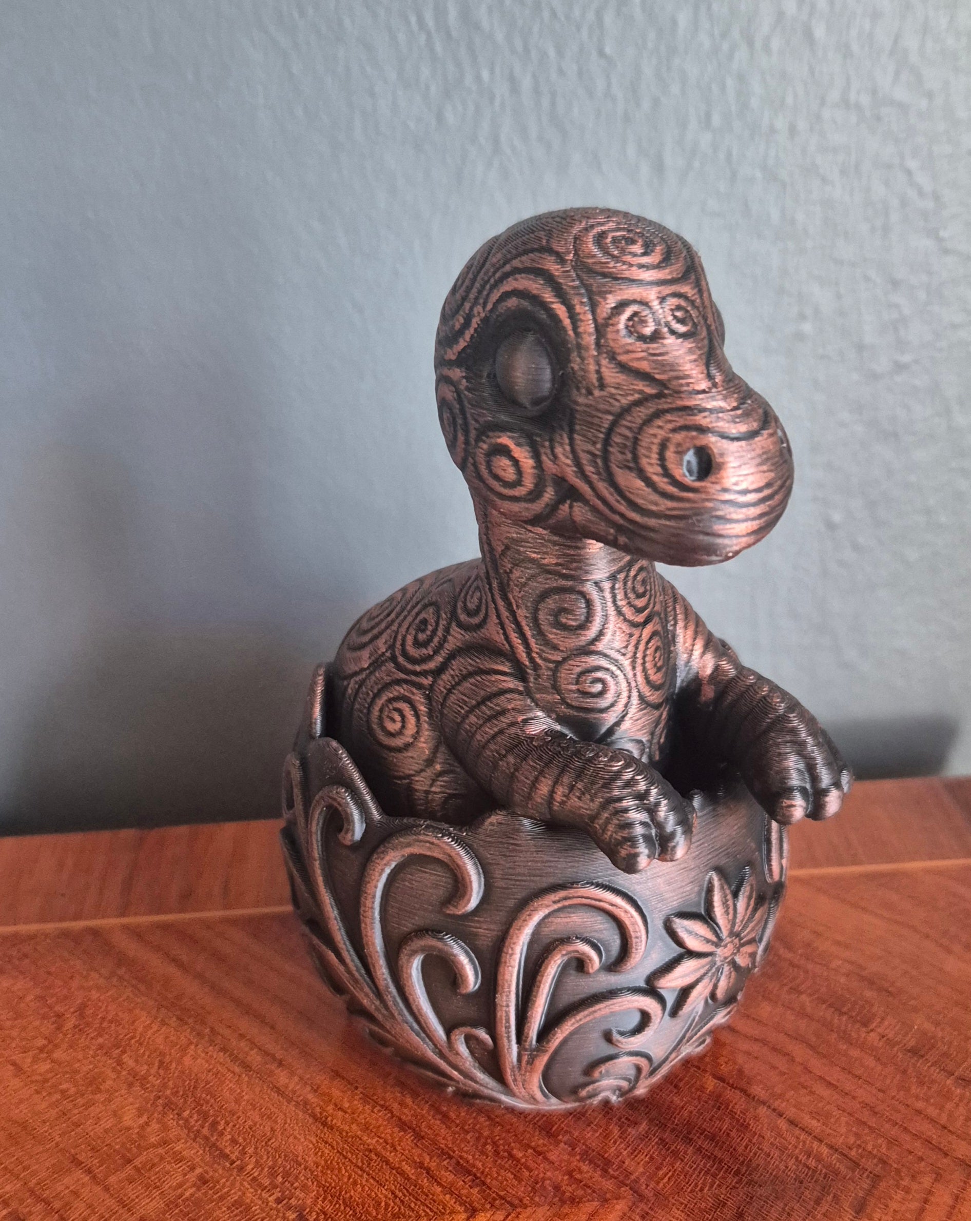 Baby Brontosaurus byste