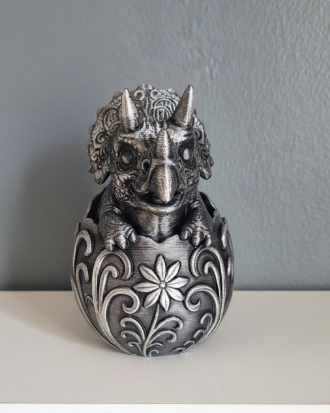 Baby Triceratops byste