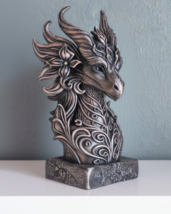 Blomster drage byste