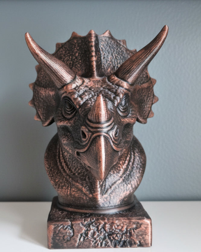 Triceratops byste