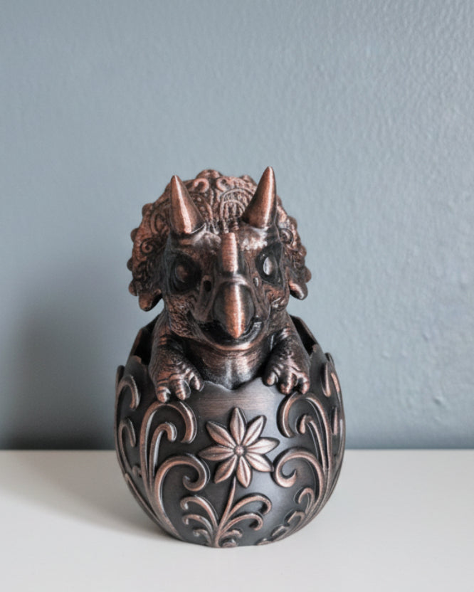 Baby Triceratops byste