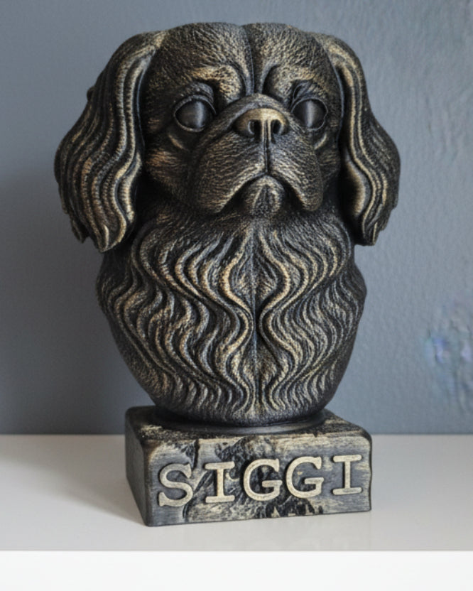 Pekingeser byste