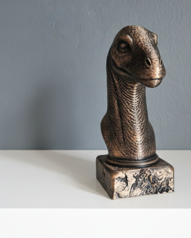 Brontosaurus byste