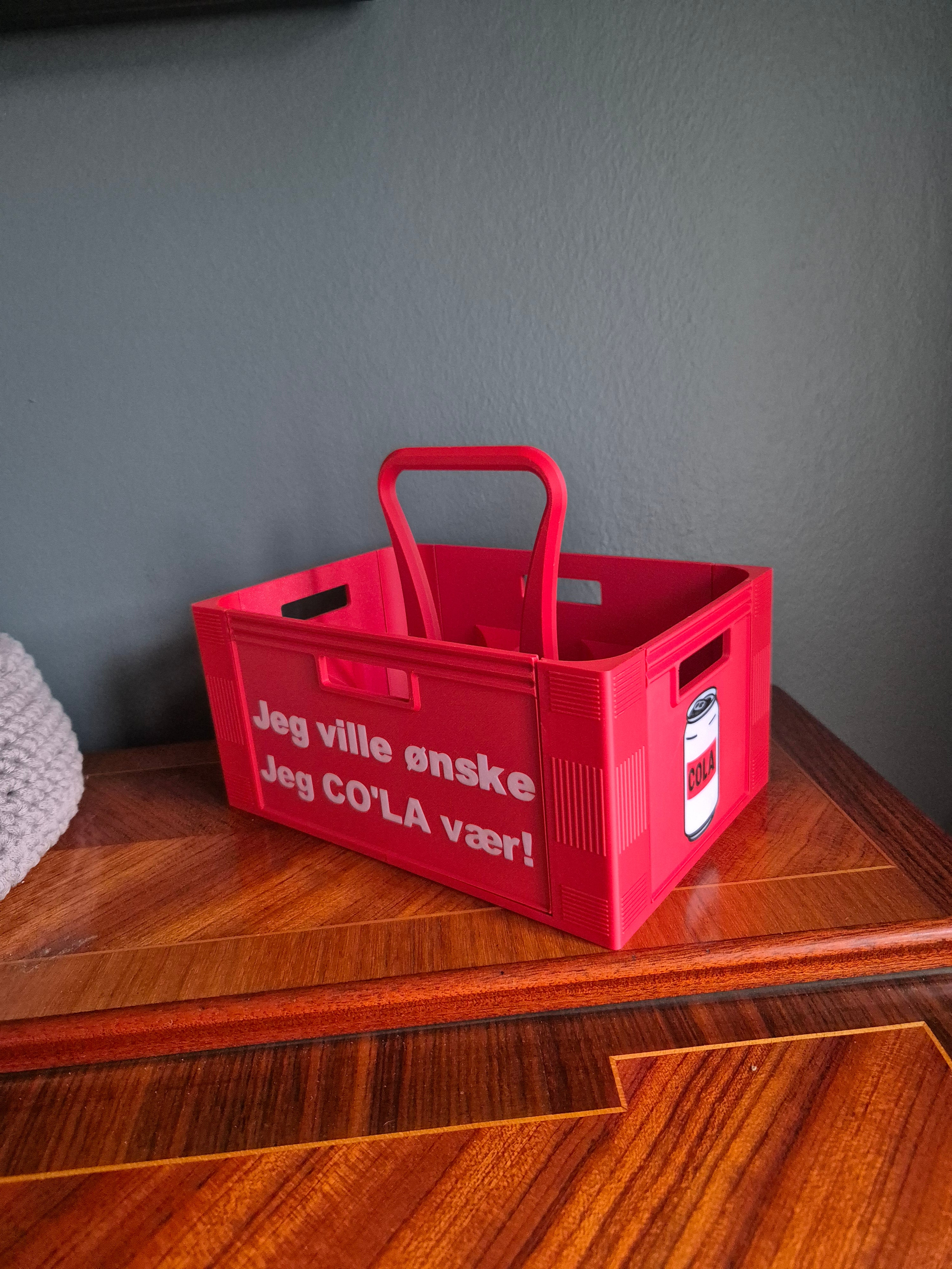 Jeg ville ønske Jeg CO'LA vær!  - Kasse